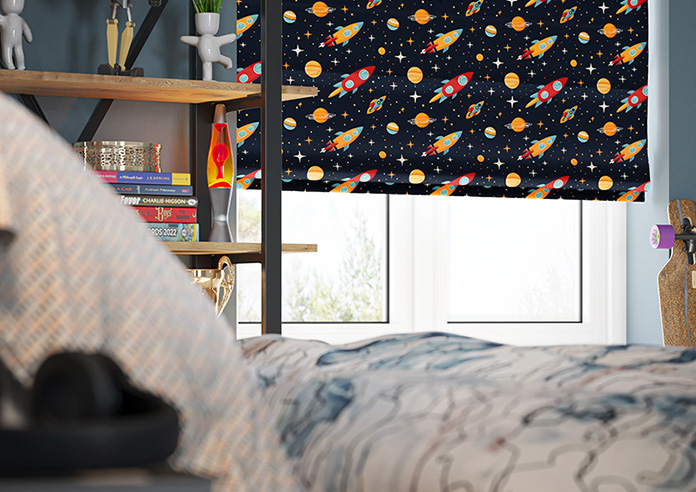 Rocket Adventure, Odyssey - Roman Blind - Image 5